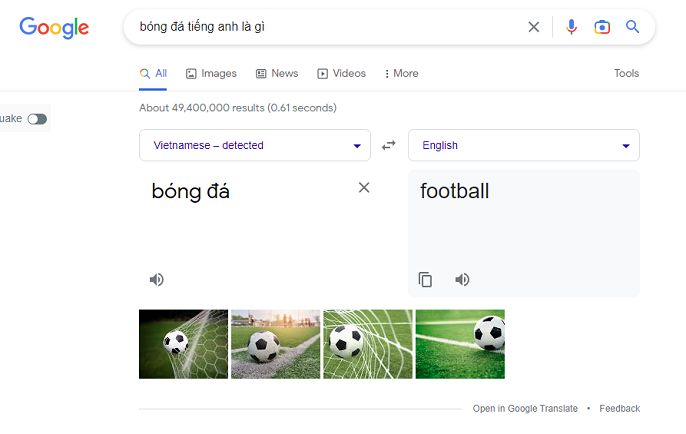 Bóng Đá tiếng anh là gì? Từ vựng liên quan và các ví dụ tham khảo
