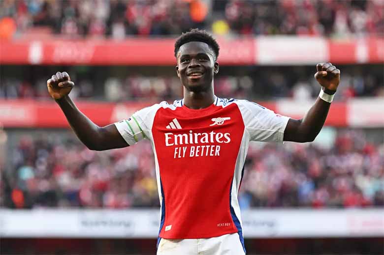 Tiểu sử Bukayo Saka: Ngôi sao trẻ sáng giá của Arsenal và Anh 
