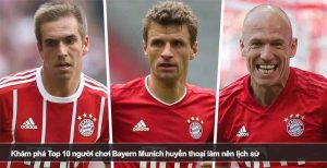 Khám Phá Top 10 Người Chơi Bayern Munich Huyền Thoại Làm Nên Lịch Sử