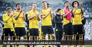 Top 10 người chơi Dortmund xuất sắc nhất lịch sử CLB Đức