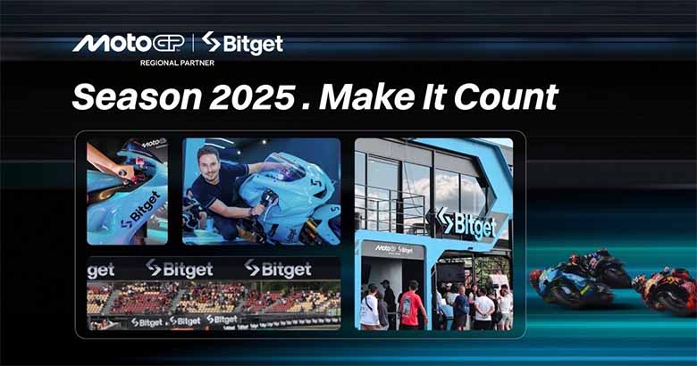 Bitget Gặt Hái Thành Công Lịch Sử tại MotoGP™ 2025: Đạt 6 Tỷ Lượt Hiển Thị, Vững Bước Củng Cố Vị Thế Thương Hiệu Toàn Cầu. 